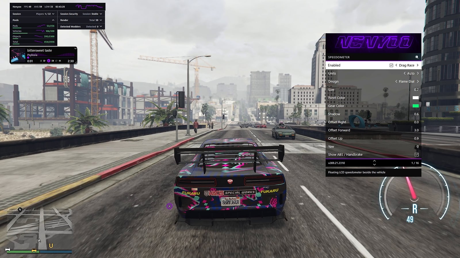 Speedometer & HUD